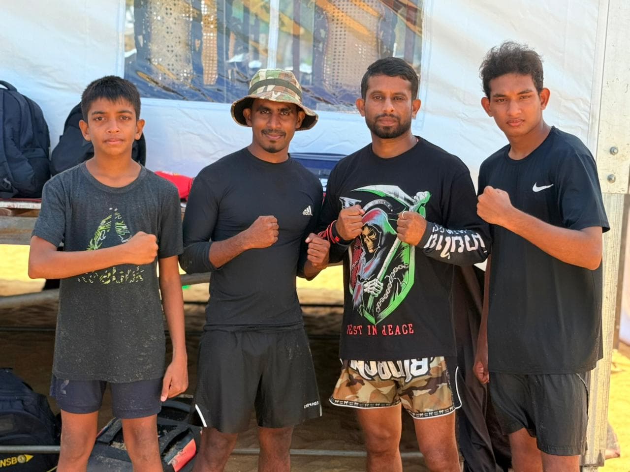 Beach training squad