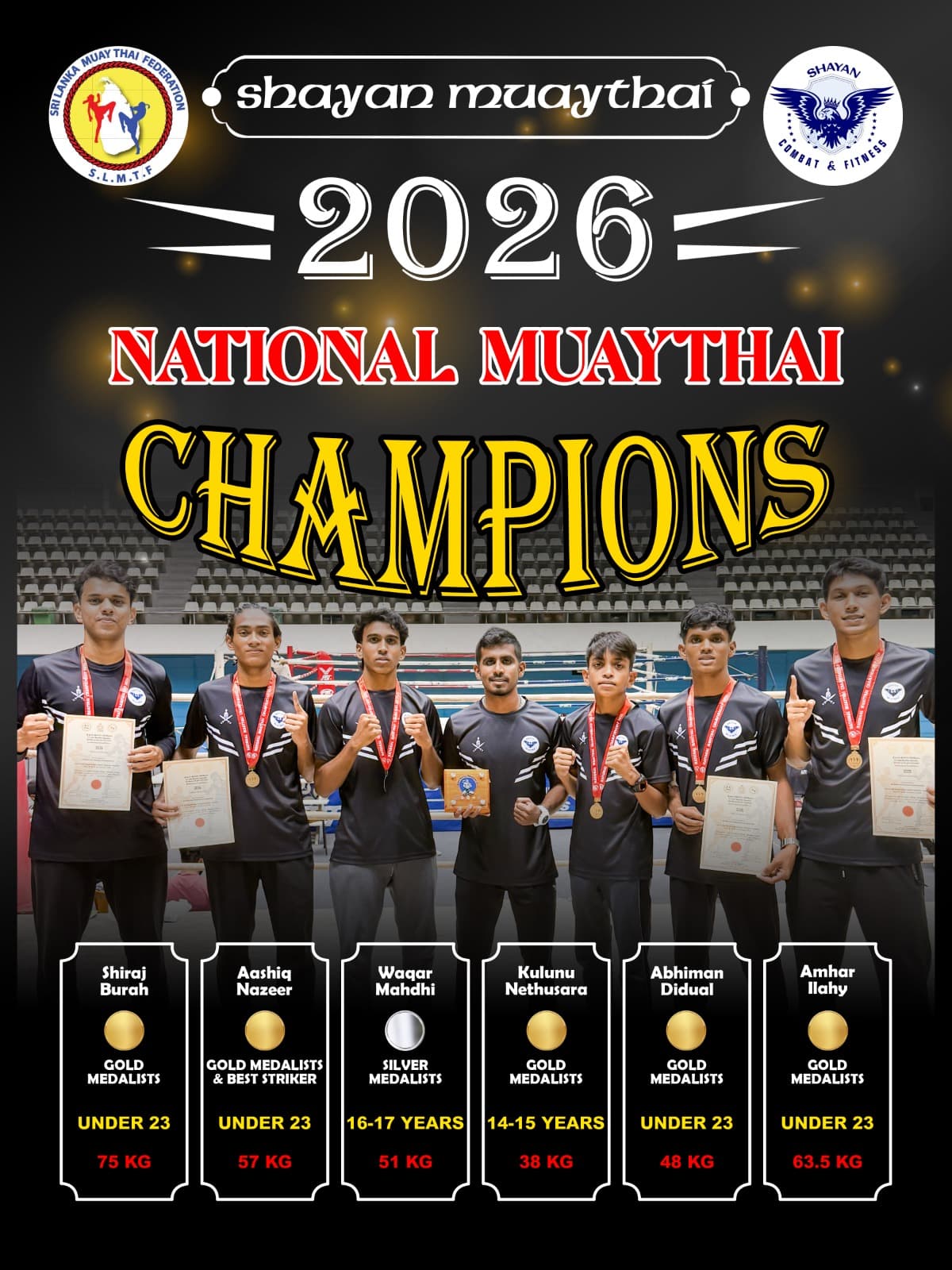 2026 National Muaythai Champions